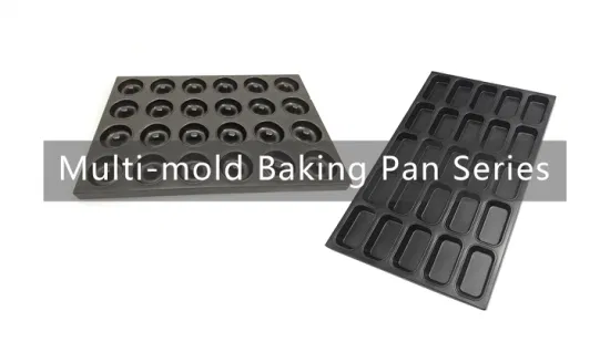 Prix ​​d'usine équipement de boulangerie personnalisé meilleur mini moule à gâteau en étain de cuisson avec revêtement en silicone